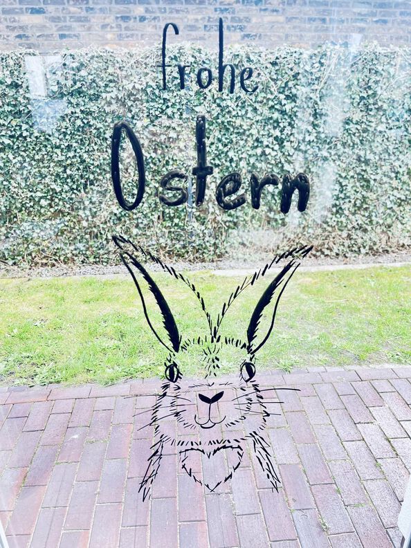 Fensterbild-Vorlage "Frohe Ostern - Hase" PDF image number 7