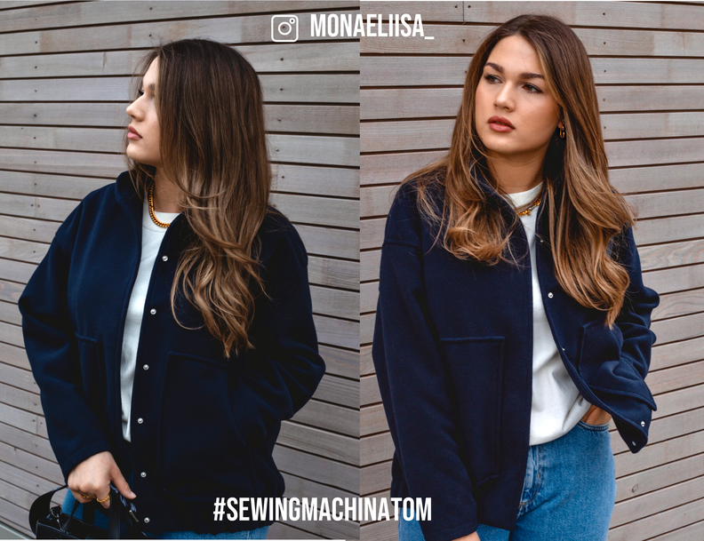 oversize Jacke Tom / PDF Schnittmuster image number 4