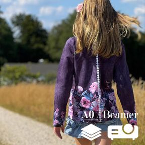 BEAMER + A0 lovely one-cut shirt T-Shirt Pullover