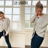 oversize Pullover mit Raffung Fred / PDF Schnittmuster thumbnail number 3