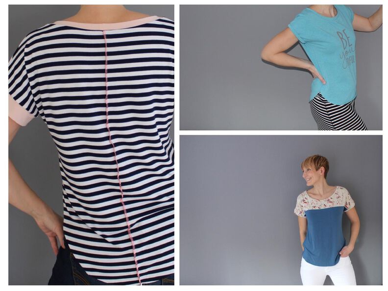 Shirt Fina | offener Saum | überschnittene Ärmel | XS – XL image number 4