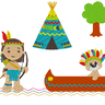 Indianer Kissen + Taschenbild ITH Stickdatei thumbnail number 8