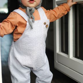 Salopette PINO Schnittmuster für Musselin, Sweat und Jersey