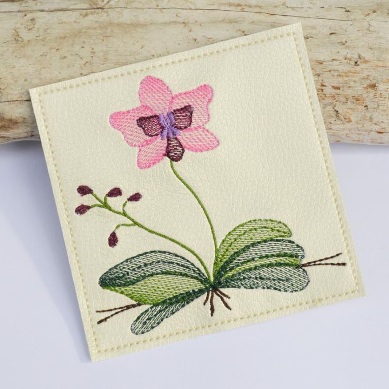  Stickdatei Orchidee Mugrug 10x10cm image number 1