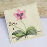  Stickdatei Orchidee Mugrug 10x10cm thumbnail number 1