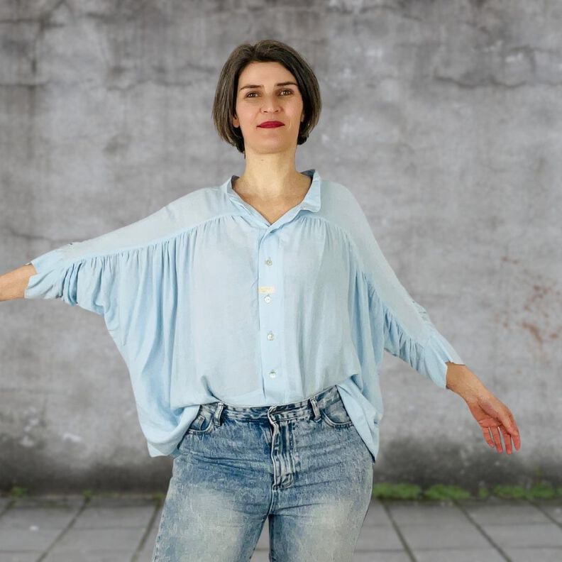 Schnittmuster Damen Bluse Florance Gr. 34-50 Beamer-Datei image number 3