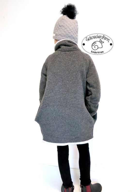 Jacke im O-Shape Look "Sylvie", Schnitt Gr. 110-152 image number 2
