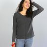 FRAU JETTE - Fledermausshirt mit Musterwechsel XS-L thumbnail number 2