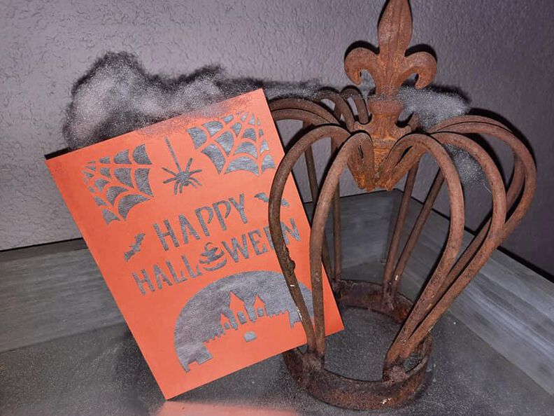Plotterdatei Halloween Karte image number 6