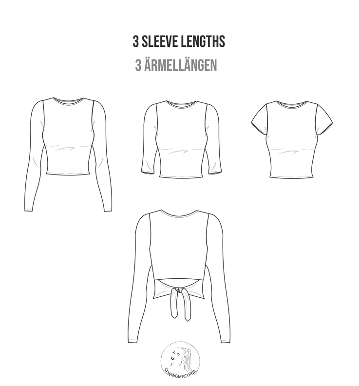 Shirt mit Rückendetail Hans, PDF Schnittmuster, E-Book image number 8