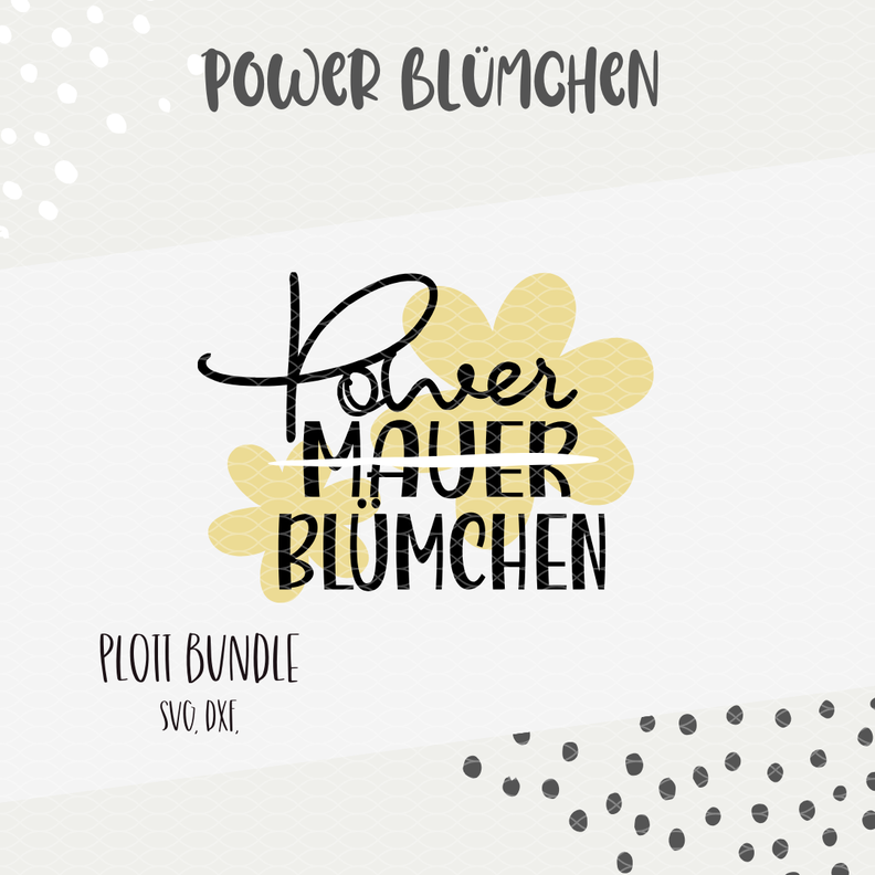 PLOTTDATEI „POWERBLÜMCHEN“ image number 2