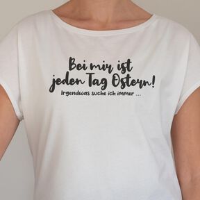 Plotterdatei »Jeden Tag Ostern« mit Printable