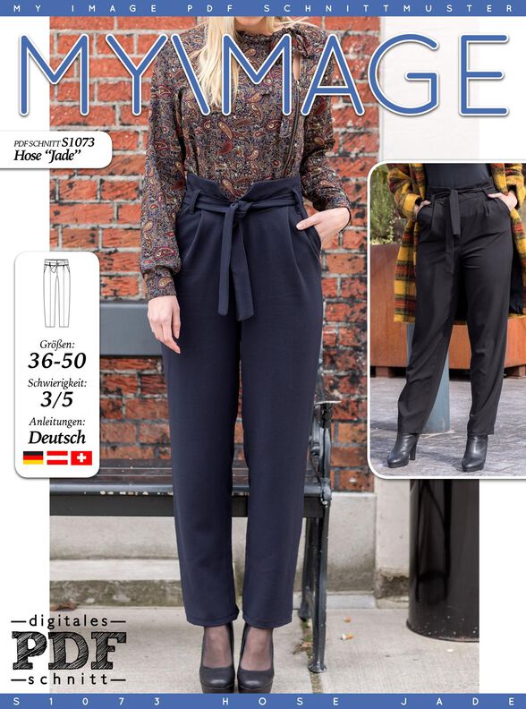 Hose JADE N&auml;hanleitung + Schnitt image number 2