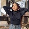 Centli Sweater | Hoodie Korsett Rollkragen Pulli thumbnail number 1