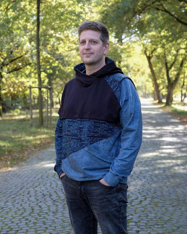 Hoodie Elias Gr.44-64  inkl. Ebenen und Beamerdatei image number 5