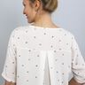 FRAU YOKO - kurze Bluse mit Kellerfalte XS-XXL thumbnail number 5