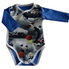 Babybody / Wickelbody Unisex "ALEX" , Gr 50-86