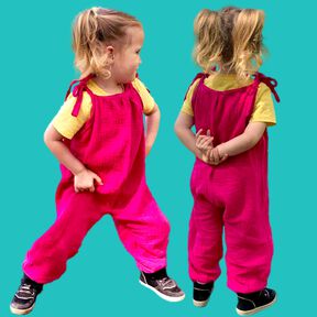 Baby Jumpsuit Latzhose Strampler MOYO ♥Gr. 56-98