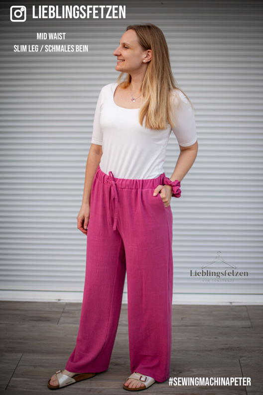 Palazzo Hose Peter + Shorts Udo Schnittmuster bundle image number 11