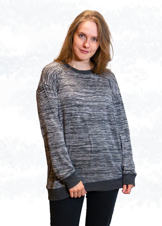 Jessy Oversize Pullover mit Rollkragen BU 80-116, A4+A0 image number 5