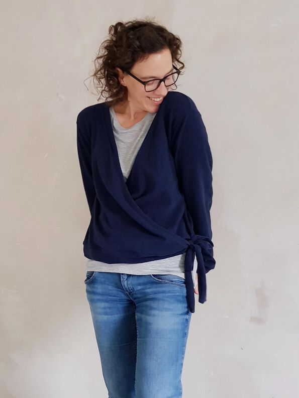 Hanna - Schnittmuster Cardigan / Jacke 34-54 image number 4