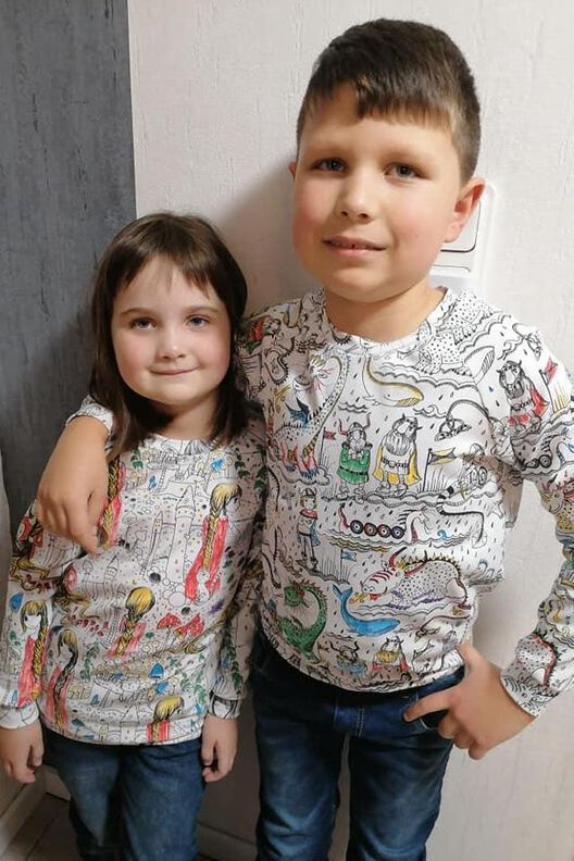 Kinder Shirt Raglanärmel viele Varianten SAMA ♥ Gr. 98-164 image number 5