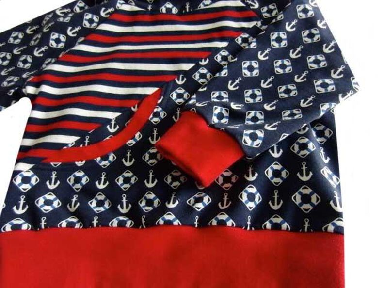 Sweatshirt "Leano", Schnittmuster  Gr. 110-152 image number 5