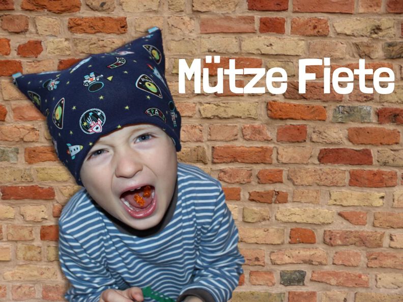 Mütze Fiete | schnelle Mütze | zum Wenden | A4, A0, Beamer image number 4