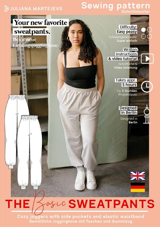 Schnittmuster nach Maß: Jogginghose mit Nähanleitung Damen image number 7