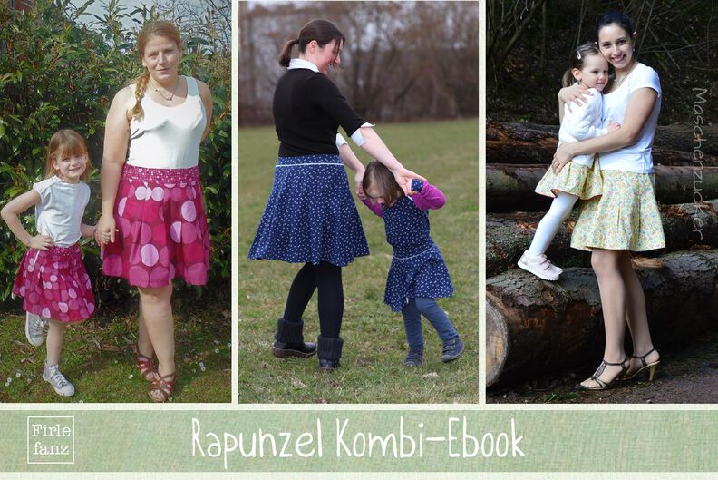 Kombi-Ebook Rapunzel: Damen + Kinder image number 2
