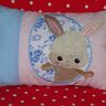 Hase cute Häschen im Ei inkl. Kissen ITH Stickdatei Ostern thumbnail number 8