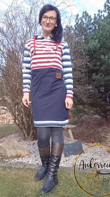 Meine Ylvie Gr. 32-56 Damenhoodie image number 8
