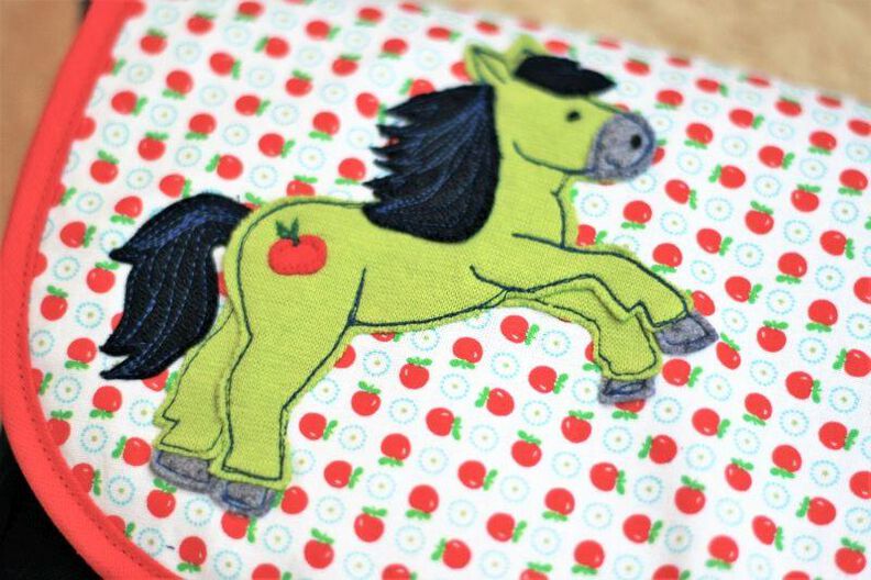 Appliziervorlage PONY, PFERD & EINHORN inkl. Applizierschule image number 2
