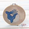 Stickdatei Großer Wal – DOODLE – 18x30 thumbnail number 10
