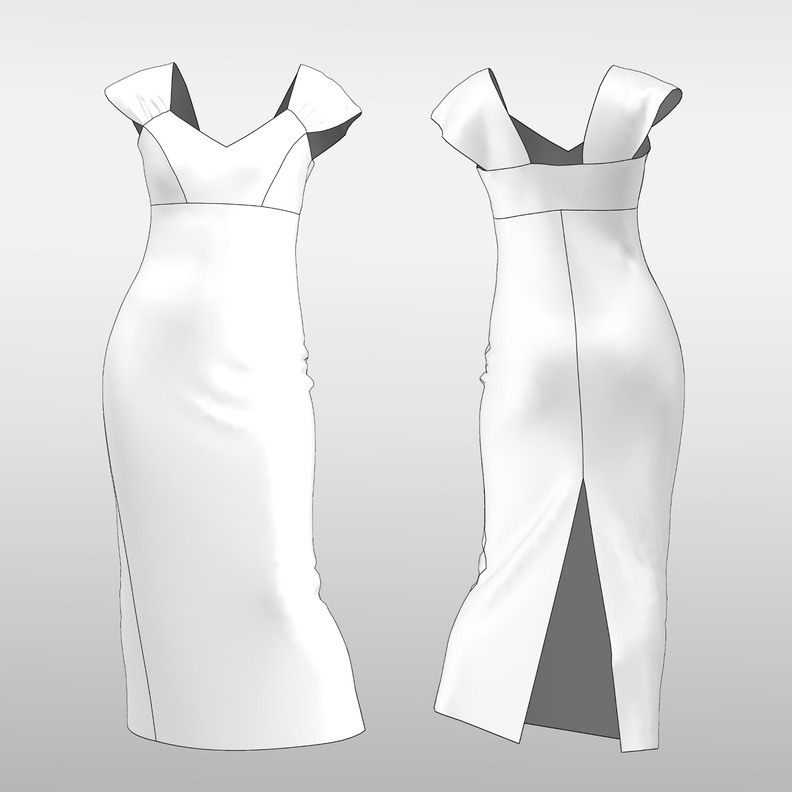 Vicky – Kleid normale Brust 32-52 image number 2