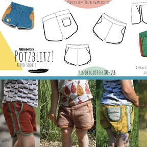 Potzblitz Retro Shorts Gr. 80-146