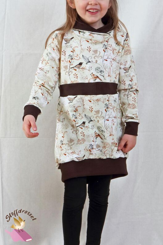 HOODIEKLEID FÜR MÄDCHEN GR 56 - 146 image number 5