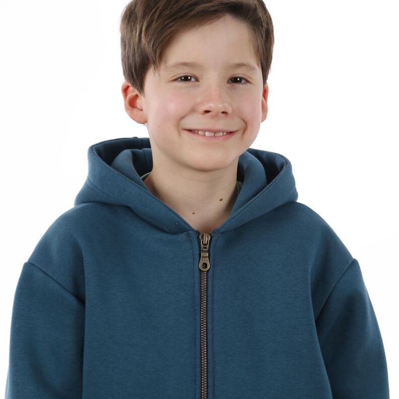 LOU - Sweatjacke mit Kapuze 86/92 -146/152 image number 4