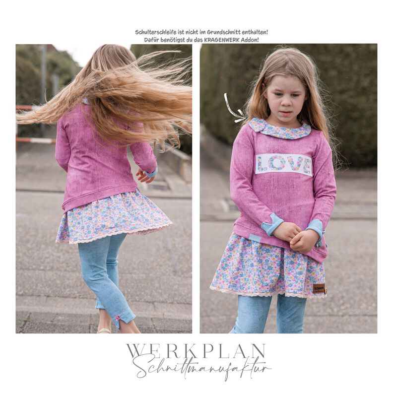 Sommer LagenWERK | 98 bis 164 | Tunika & Kleid | A4 & Beamer image number 8