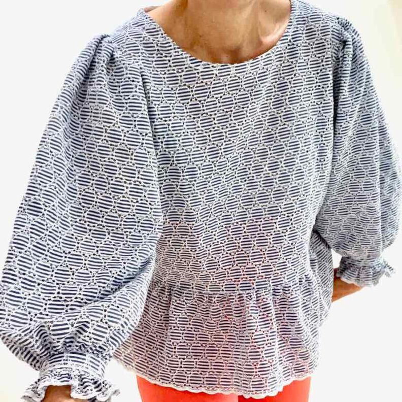 Bluse "METTA" Nähanleitung und Schnitt Gr. 158–46 image number 1
