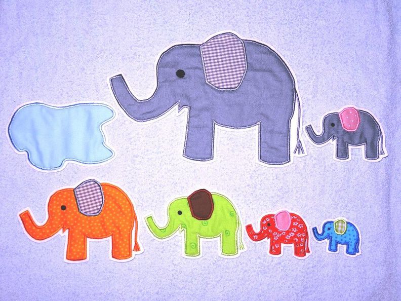 Elefant Stickdatei image number 5