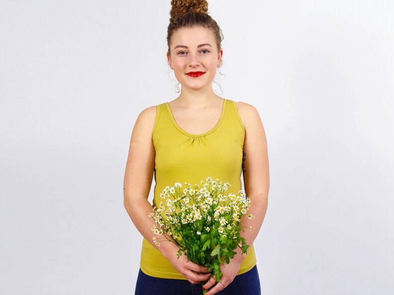 FRAU JUNO Trägertop mit oder ohne Kräusel XS-XXL image number 5