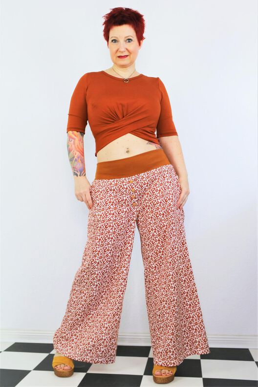 www.bohemedesignsew.com - HOLSTEBRO.culottehose image number 9