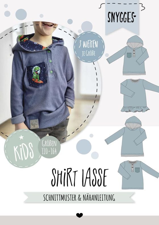 SHIRT "LASSE" - KIDS (110-164) - Schnittmuster und Anleitung image number 10