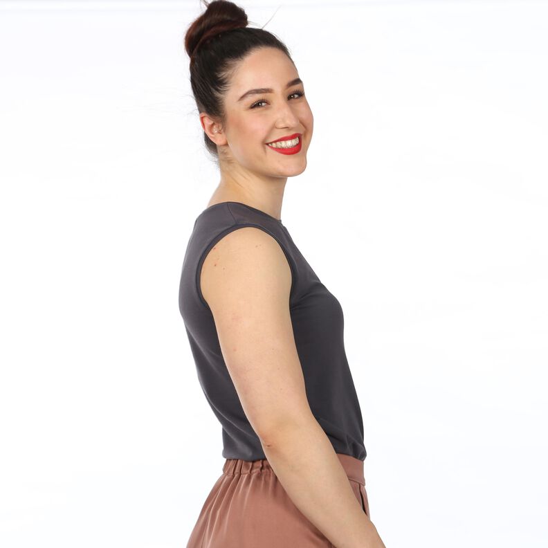 FRAU JENNY - Top mit Bündchen oder Rollkragen XS-XXL image number 3