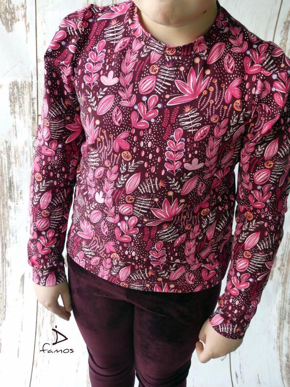 Shirt "JENNA" Nähanleitung und Schnitt Gr. 110-152 image number 6