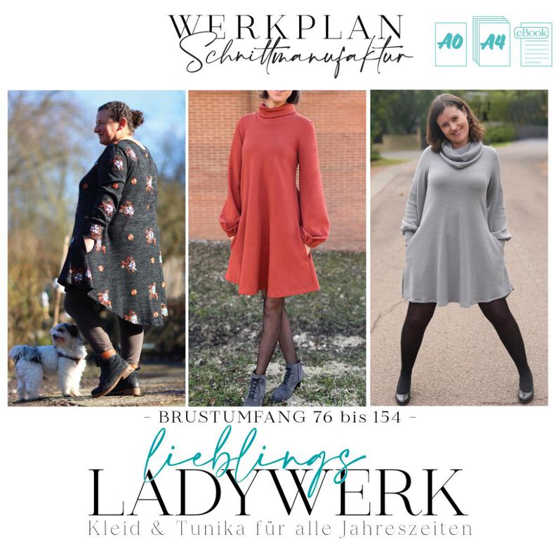 Lieblings LadyWERK | Ganzjahreskleid | Damen | A4  & A0 image number 1