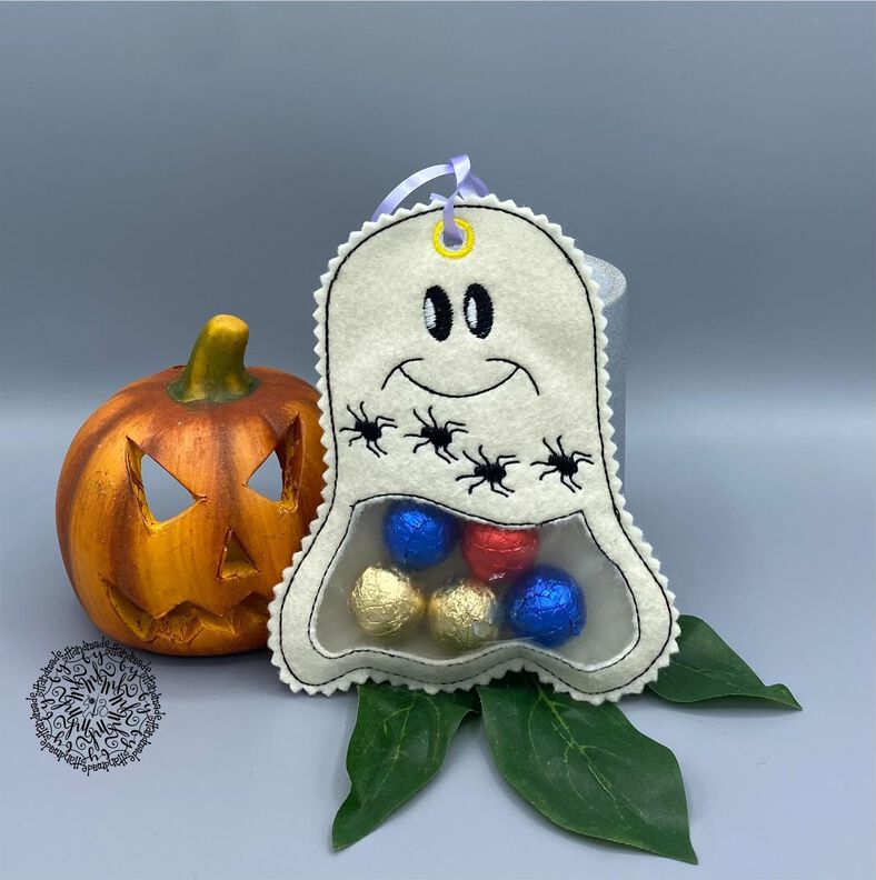 Stickdatei Gespenst Halloween Füllobjekt ITH image number 4