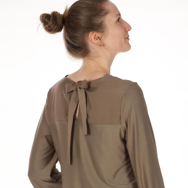 FRAU YELDA - Longsleeve mit Schleife  XS-XXL image number 3