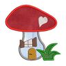 Stickdatei Pilz Applikation 10x10cm und 13x15cm thumbnail number 2